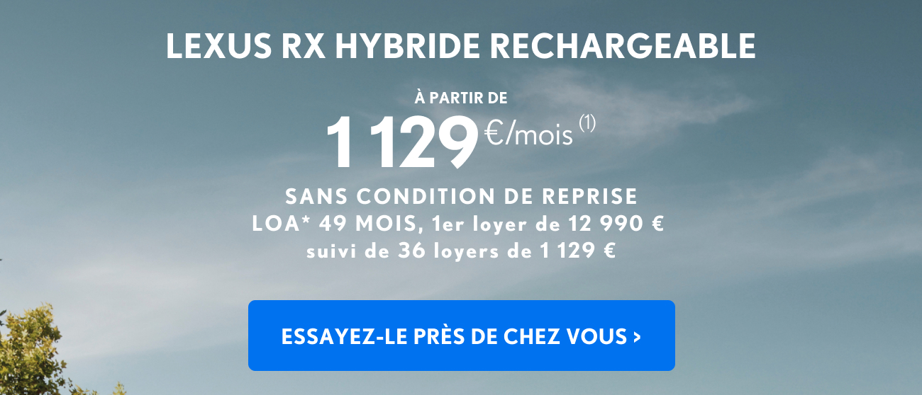 LEXUS RX 450h+ HYBRIDE
